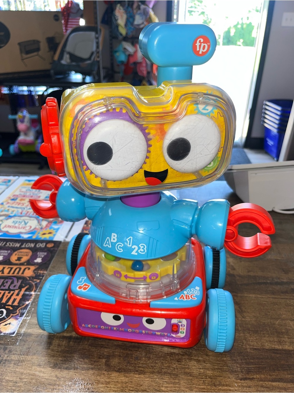 Fisher-Price Teach‎ ’n Tag Movi Interactive Learning Robot Toy
